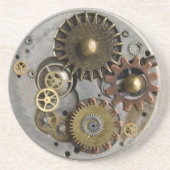 Steampunk drank onderzetter (Voorkant)