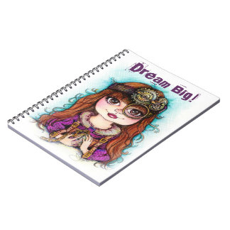 Steampunk Dream Big Notebook Notitieboek