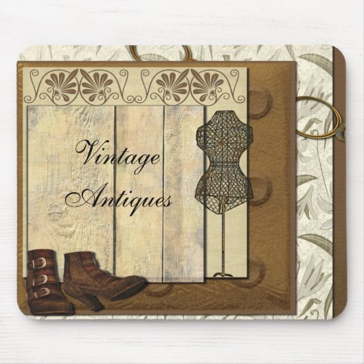 Steampunk Dressmaker Room Muismat (Voorkant)