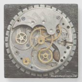 Steampunk Drink Onderzetter (Voorkant)