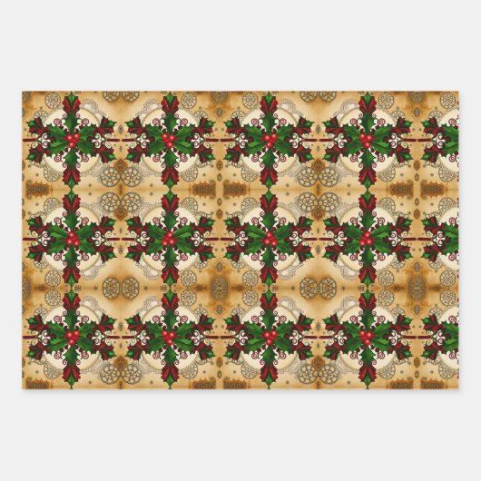 Steampunk Dromen met Holly Inpakpapier Vel (Voorkant 3)