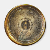 Steampunk - Drukmeter Magneet (Voorkant)