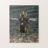 Steampunk Duck Jigzaag Puzzle Legpuzzel (Verticaal)