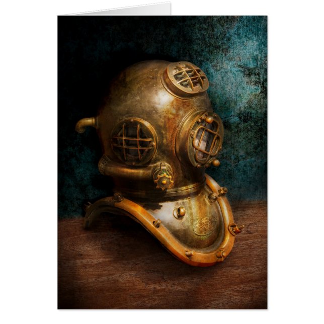 Steampunk - Duiken - De duikhelm (Voorkant)