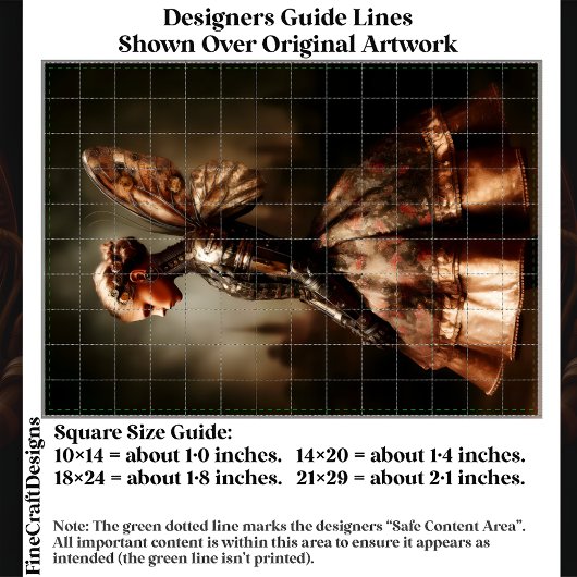 Steampunk Dystopian Fairy Woman EK5L Decoupage Tissuepapier