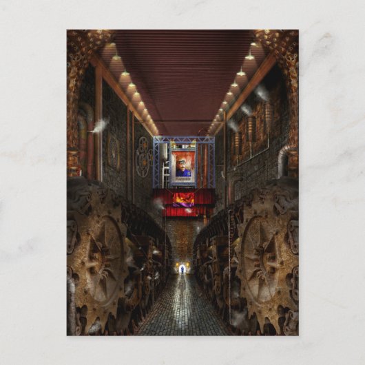 Steampunk - Dystopian society Briefkaart (Voorkant)