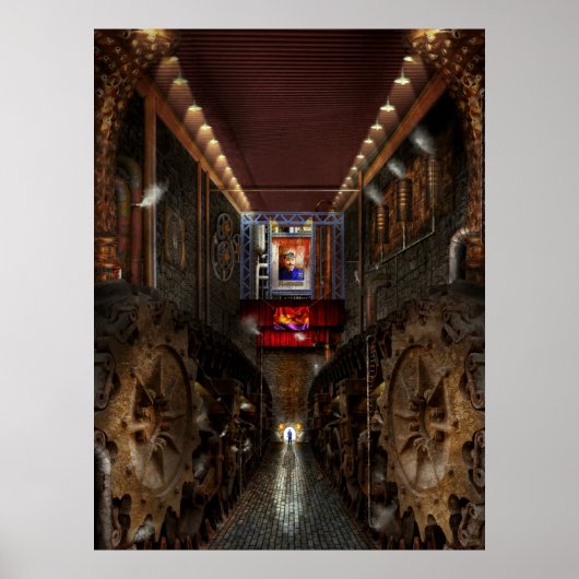 Steampunk - Dystopian society Poster (Voorkant)