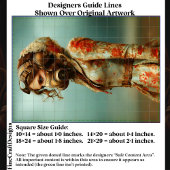 Steampunk Dystopische vrouw in masker EK4L Decoupa Tissuepapier