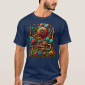 Steampunk Earth Day Garden T-shirt (Voorkant)