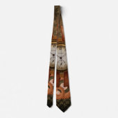 Steampunk, edelvormig ontwerp stropdas (Achterkant)