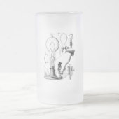 Steampunk Edison Light Bulb Matglas Bierpul (Center)