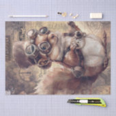 Steampunk Eekhoorn Tissuepapier (Craft)