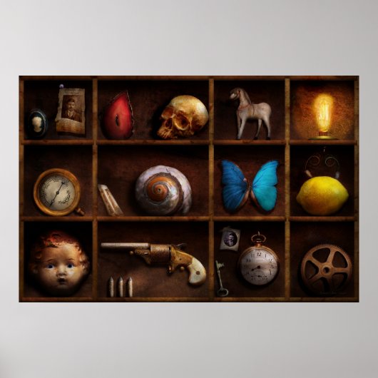 Steampunk - Een doos vol curiositeiten Poster (Voorkant)