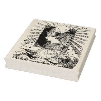 Steampunk Egyptische kunststempel - Een koninklijk Rubberstempel