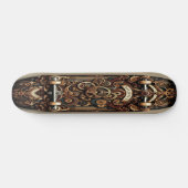 "Steampunk Elegance" Persoonlijk Skateboard (Horizontaal)