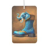 Steampunk Elephant Boot auto luchtverfrisser (Voorkant)