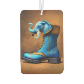 Steampunk Elephant Boot auto luchtverfrisser (Achterkant)