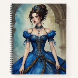 Steampunk en Azul Notitieboek