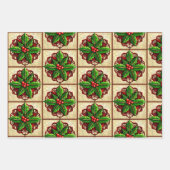 Steampunk en Holly Inpakpapier Vel (Voorkant)