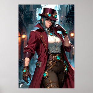 Steampunk Enchantress - Refinking and Power Poster