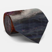 Steampunk - Enteroctopus magnificus roboticus Stropdas (Opgerold)