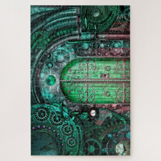 Steampunk Entrance to Oz Legpuzzel (Verticaal)
