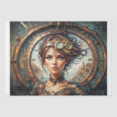 Steampunk Ephemeral Essence #2 Decoupage Tissuepapier (Voorkant)