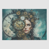 Steampunk Ephemeral Essence - Decoupage - Tissuepapier (Voorkant)