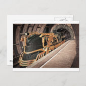 Steampunk Express Briefkaart (Voorkant / Achterkant)