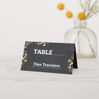 Steampunk Extravaganza  Clockwork Bruiloft Plaatskaartje