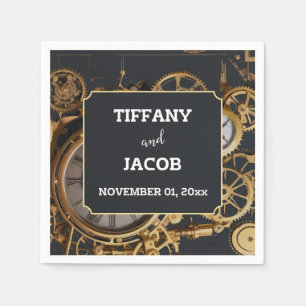 Steampunk Extravaganza  Clockwork Bruiloft Servet