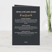 Steampunk Extravaganza  Cogs Flat Program Programma (Achterkant)