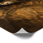 Steampunk Eye Gears Victoriaans Poster (Hoek)