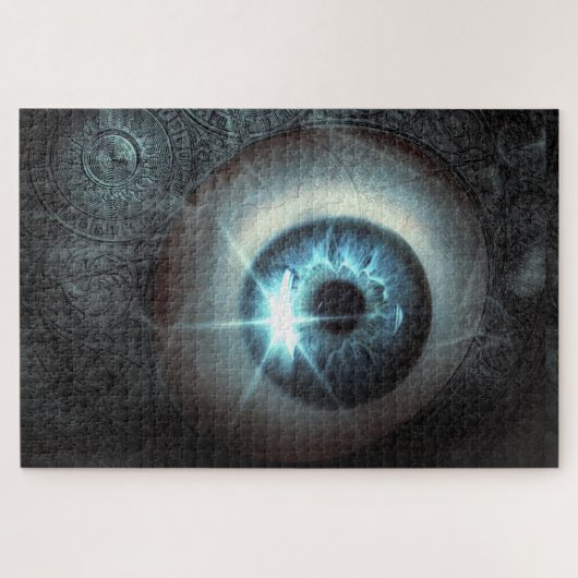 Steampunk Eye Legpuzzel (Horizontaal)