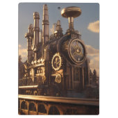 Steampunk Factory | Klembord (Achterkant)