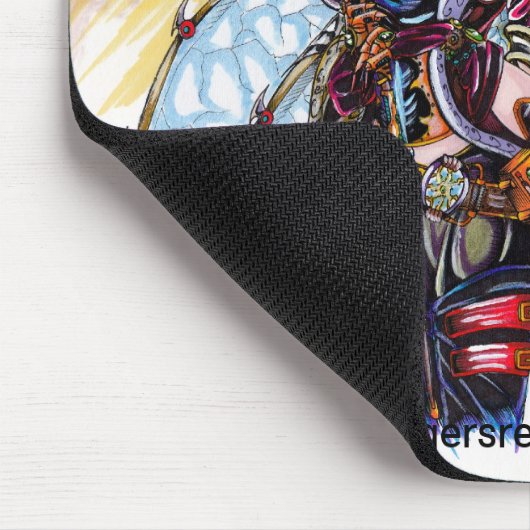 Steampunk Faerie Muismat (Hoek)