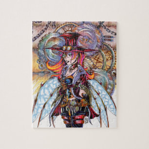 Steampunk Faerie Puzzle Legpuzzel