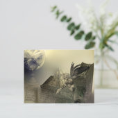 Steampunk Fairy Briefkaart voor hoger leren (Staand voorkant)