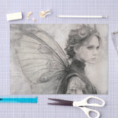 Steampunk Fairy Decoupage Tissue Paper Tissuepapier (Craft)