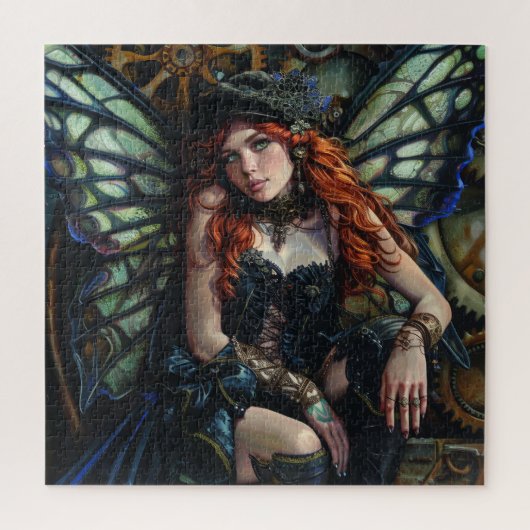 Steampunk Fairy Legpuzzel (Verticaal)