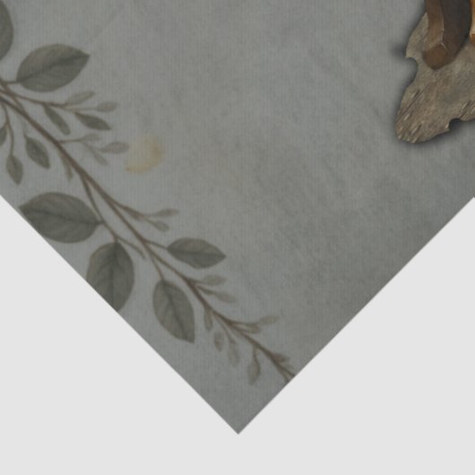 Steampunk Fairy met gouden vleugels Tissuepapier (Detail)