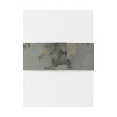 Steampunk Fairy met gouden vleugels Uitnodigingen Wikkel (Achterkant Voorbeeld)