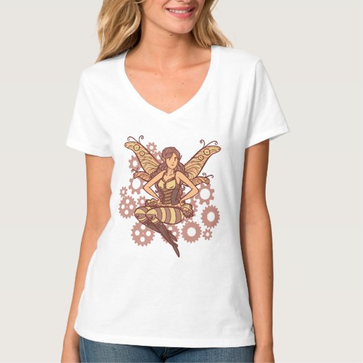 Steampunk Fairy T-shirt (Voorkant)