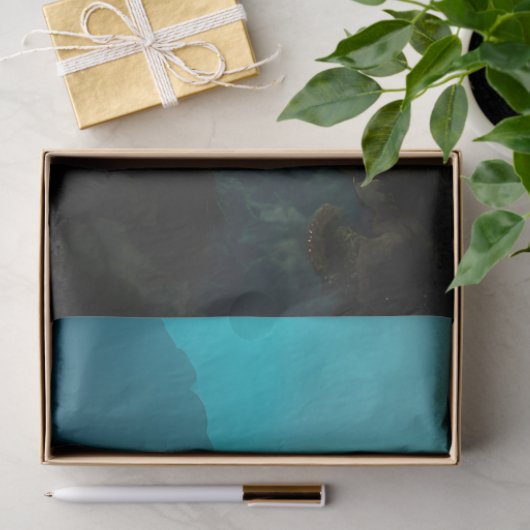 Steampunk Fairy Zeemeermin op vis Decoupage Tissuepapier (Geschenk)