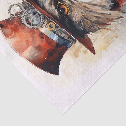 Steampunk Falcon 1 Decoupage papier (Detail)