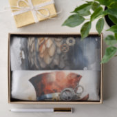 Steampunk Falcon 1 Decoupage papier (Geschenk)