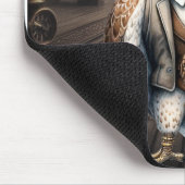 Steampunk Falcon Muismat (Hoek)