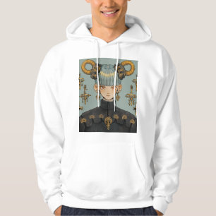  Steampunk Fantasy Anime Girl Hoodie