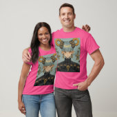 Steampunk Fantasy Anime Girl T-shirt (Unisex)