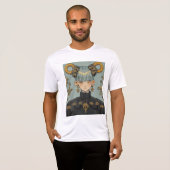  Steampunk Fantasy Anime Girl T-shirt (Voorkant volledig)